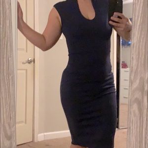 Navy Blue bodycon Dress